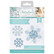 Crafter`s Companion - Watercolour Christmas, Stanssisetti, Snowflake Dimensionals