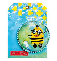 Studio Light - Art By Marlene, Out Of This World nr.85, Robot Mix and Match, Stanssisetti