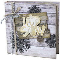 Sizzix - Thinlits Dies By Tim Holtz, Stanssisetti, Festive Words