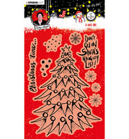 Studio Light - Art By Marlene, Christmas Tree Essentials nr.82, Leimasetti