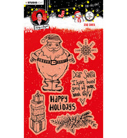Studio Light - Art By Marlene, Christmas Dear Santa Essentials nr.84, Leimasetti