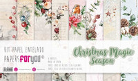 Papers For You - Christmas Magic Season, Canvas Scrap Pack 12