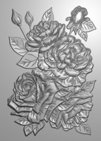Gemini - 3D Embossing Folder, Roses