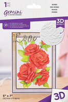 Gemini - 3D Embossing Folder, Roses