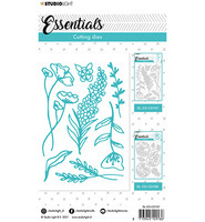 Studio Light - Cutting Die Essentials, Die Long flowers, Stanssisetti