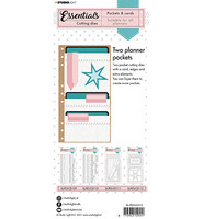 Studio Light - Cutting Die Pocket and Label Star Planner Essentials nr.112, Stanssisetti