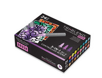 Spectrum Noir - Triblend Brush Markers, 24kpl, Extended Collection