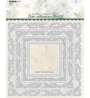 Studio Light - Jenine's Mindful Art, Square Ornament Frames, Stanssisetti