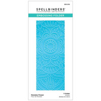 Spellbinders - Kohokuviointitasku, Mandala Flower - Be Bold