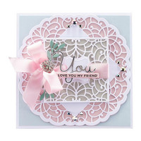 Spellbinders - Etched Dies By Becca Feeken, Circle Meets Square, Stanssisetti