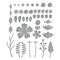 Spellbinders - Etched Dies, Be Bold Blooms, Stanssisetti