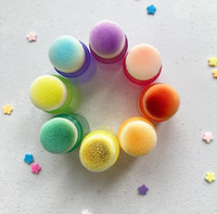 Time For Tea Designs - Stackable Rainbow Blender Brushes, leimamusteen levitykseen