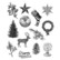 Tim Holtz - Holiday Things, Leimasetti