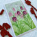 PaperArtsy - Stencil 299, Sapluuna