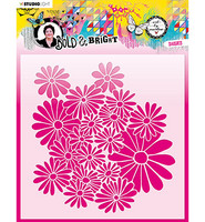 Studio Light - Art by Marlene, Daisies Bold and Bright nr.64, Sapluuna, 20x20 cm