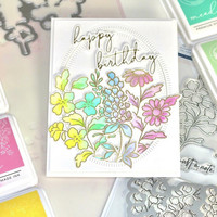 Pinkfresh Studio - Beautiful Blooms, Leimasetti