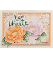 Marianne Design - Tiny's Flowers - Tea rose, Leima- ja stanssisetti