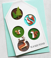 Poppy Stamps - Whittle Squirrel, Stanssisetti