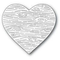 Memory Box - Woodgrain Heart, Stanssi
