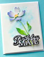 Memory Box - Cottage Flower Stem, Stanssisetti