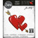 Sizzix - Thinlits Dies By Tim Holtz, Stanssisetti, Lovestruck Colorize