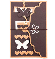 Studio Light - Cutting Die Essentials nr.162, Butterfly Journal, Stanssisetti