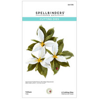 Spellbinders - Etched Dies, Trillium - Garden Favorites, Stanssisetti