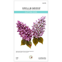 Spellbinders - Etched Dies, Lilac - Garden Favorites, Stanssisetti