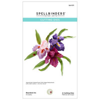 Spellbinders - Etched Dies, Bearded - Garden Favorites, Stanssisetti