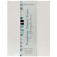 49 and Market - Foundations Memory Keeper, White Tri-Fold