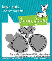 Lawn Fawn - Reveal Wheel Strawberry Add-on, Stanssisetti