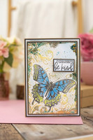 Crafter`s Companion - Vintage Butterflies, 3D Kohokuviointitasku, In Flight