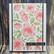 Pinkfresh Studio - Cling Rubber Stamp, Delicate Floral Print, Leima