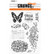 Studio Light - Grunge Collection Elements Butterfly nr.207, Leimasetti