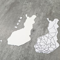 Korttipaja.fi - Suomen kartta, Leimasin + stanssit