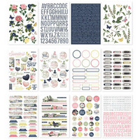 Simple Stories - Simple Vintage Indigo Garden, Tarrasetti, 12 arkkia