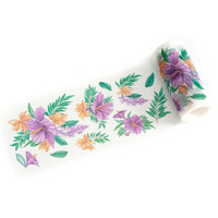 Pinkfresh Studio - Washi Tape, 100mmx10m, Hibiscus