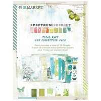49 And Market - Spectrum Sherbert, Paperikko 6''x8'', 28sivua, Tidal Wave
