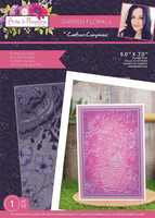 Crafter`s Companion - Arts 'n Flowers Garden Florals, 3D Kohokuviointitasku, Divine Blooms