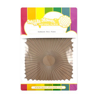 Waffle Flower - Hot Foil Plate, Sunburst Foil Plate