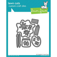 Lawn Fawn - Art Supplies, Stanssisetti