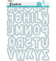 Studio Light - Large Alphabet Essentials nr.185, Stanssisetti