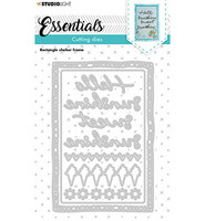 Studio Light - Rectangle Shaker Frame Essentials nr.226, Stanssisetti