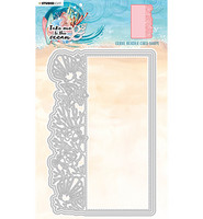 Studio Light - Take Me To The Ocean, Coral Border Card Shape nr.232, Stanssisetti