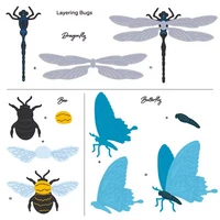 Honey Bee Stamps - Bugs, Stanssisetti