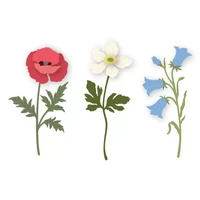Honey Bee Stamps - Wildflowers, Stanssisetti
