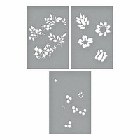 Spellbinders - Cathe Holden Fleamarket Finds, Layered Vintage Floral, Kerrossapluunasetti