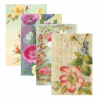 Spellbinders - Cathe Holden Fleamarket Finds, Florals Palette, Paperikko 6''x9'', 24sivua