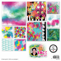 Studio Light - Art By Marlene, Back To Nature Arty Paper Pad, 20x20cm, 20 arkkia