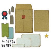 Sizzix - Thinlits Dies By Tim Holtz, Collector, Stanssisetti